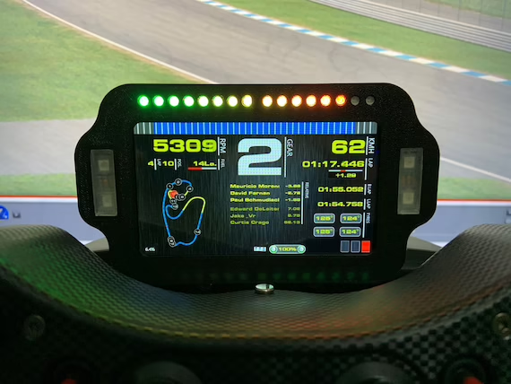 Racing Sim Dashboard | ProtoPedia
